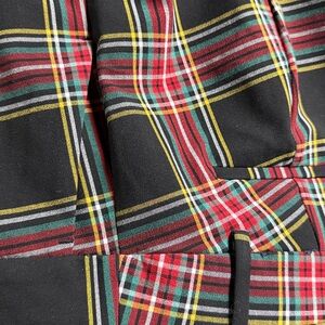 J. Crew Multicolor Plaid Full-Length Pants